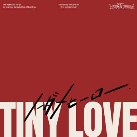 TINY LOVE / ノーダメヒーロー ジャケット